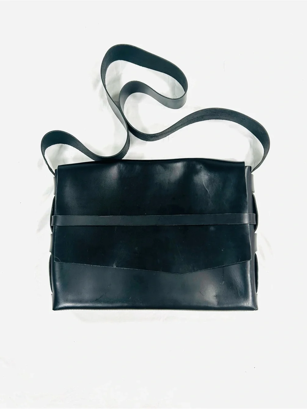 Rustico Leather Messenger Satchel Bag